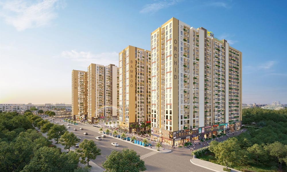 Phối cảnh Bcons Central Park